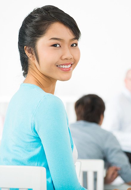 female vietnamese student