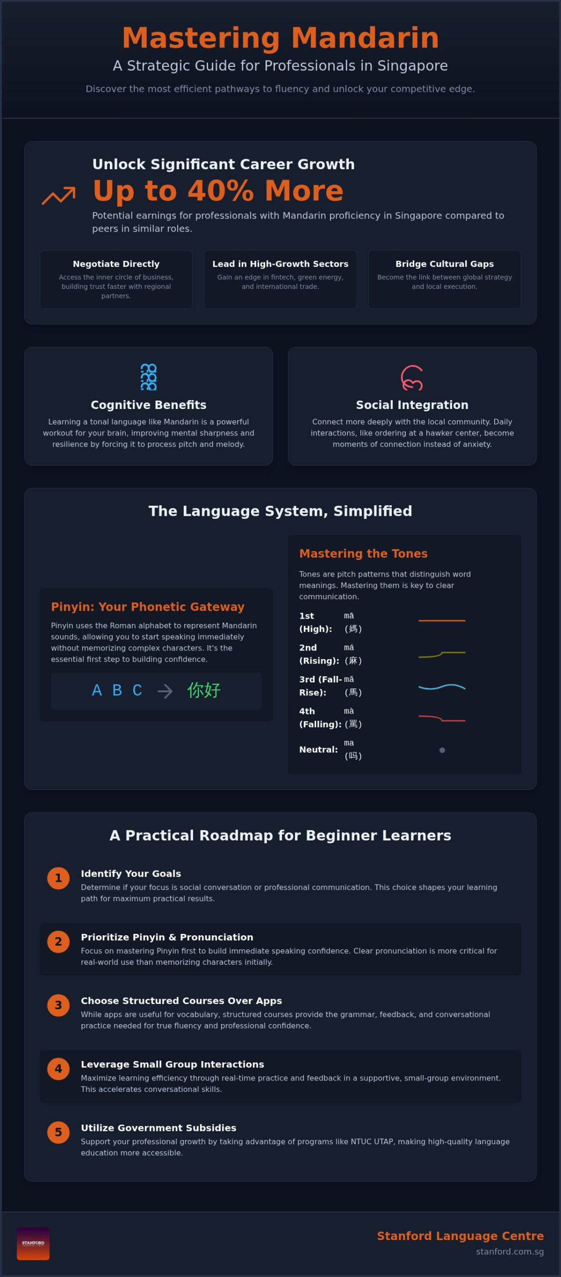 How to Learn Chinese in Singapore: A Guide for Professionals