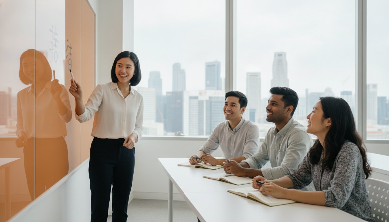 Professional Mandarin Lessons in Singapore for Expats